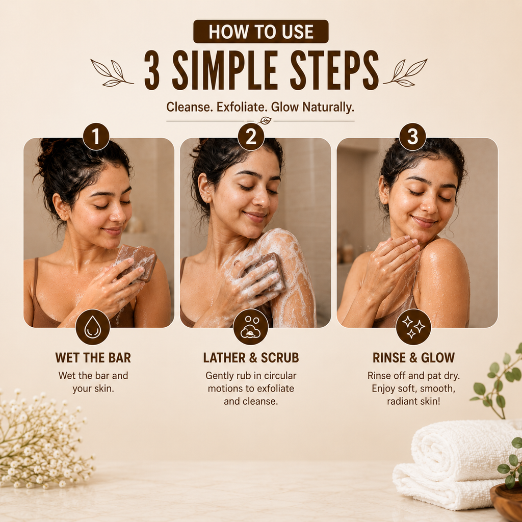 Shouwu Tan Removal & Skin Brightening Scrub Bar