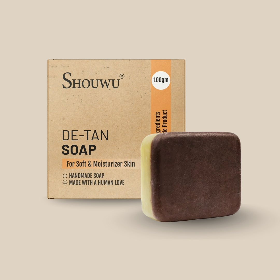 Shouwu Ayurvedic Tan Removal & Skin Brightening Bar